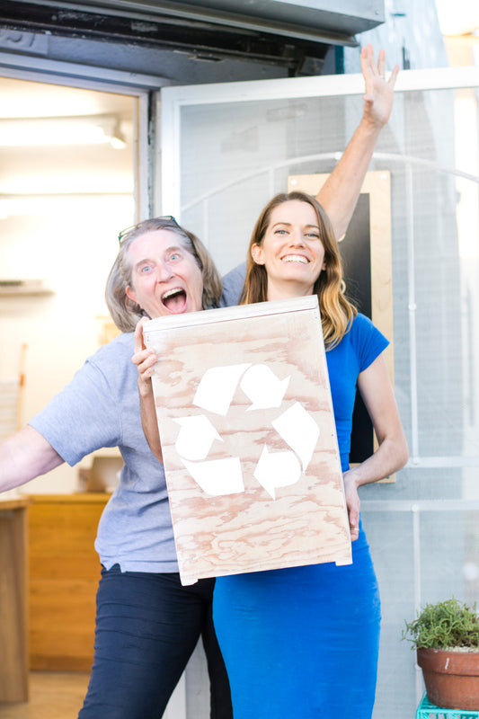 Up-cycle to keep bath, body and beauty containers out of landfills