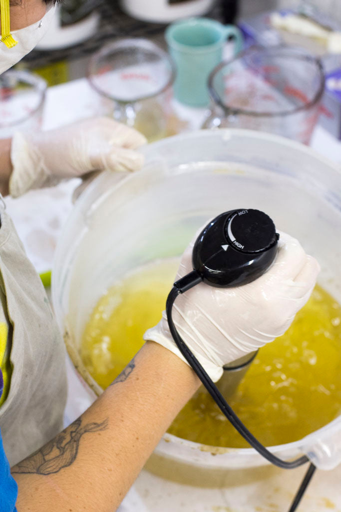 How we make soap: small batch soap vs mass-produced soaps