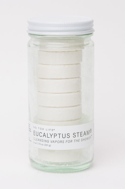EUCALYPTUS STEAM® Cleansing vapors for the shower® - Normal Jar - No Tox Life® - NO TOX LIFE