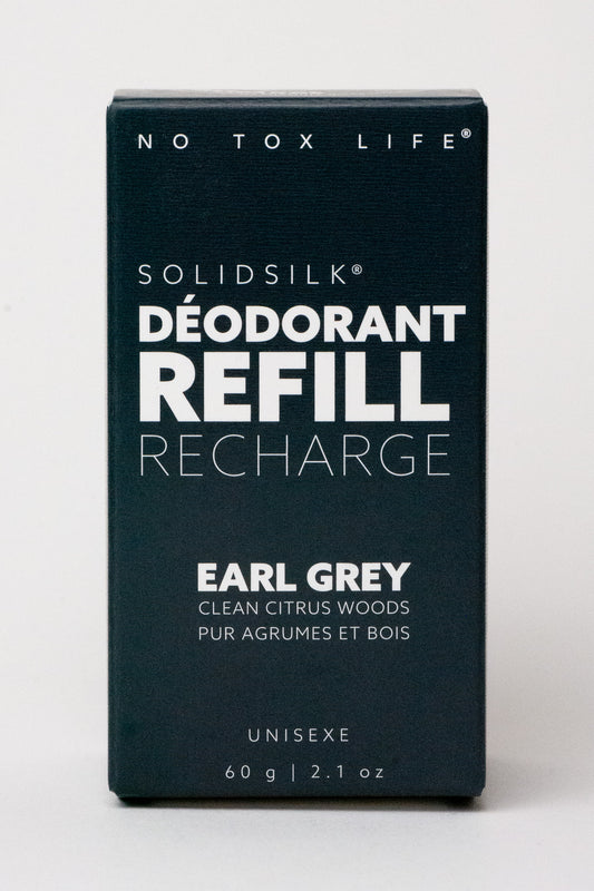 SOLIDSILK® Deodorant Refill Capsule (Earl Grey) - No Tox Life® - NO TOX LIFE