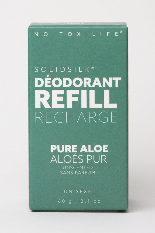 SOLIDSILK® Deodorant Refill Capsule (Pure Aloe) - No Tox Life® - NO TOX LIFE