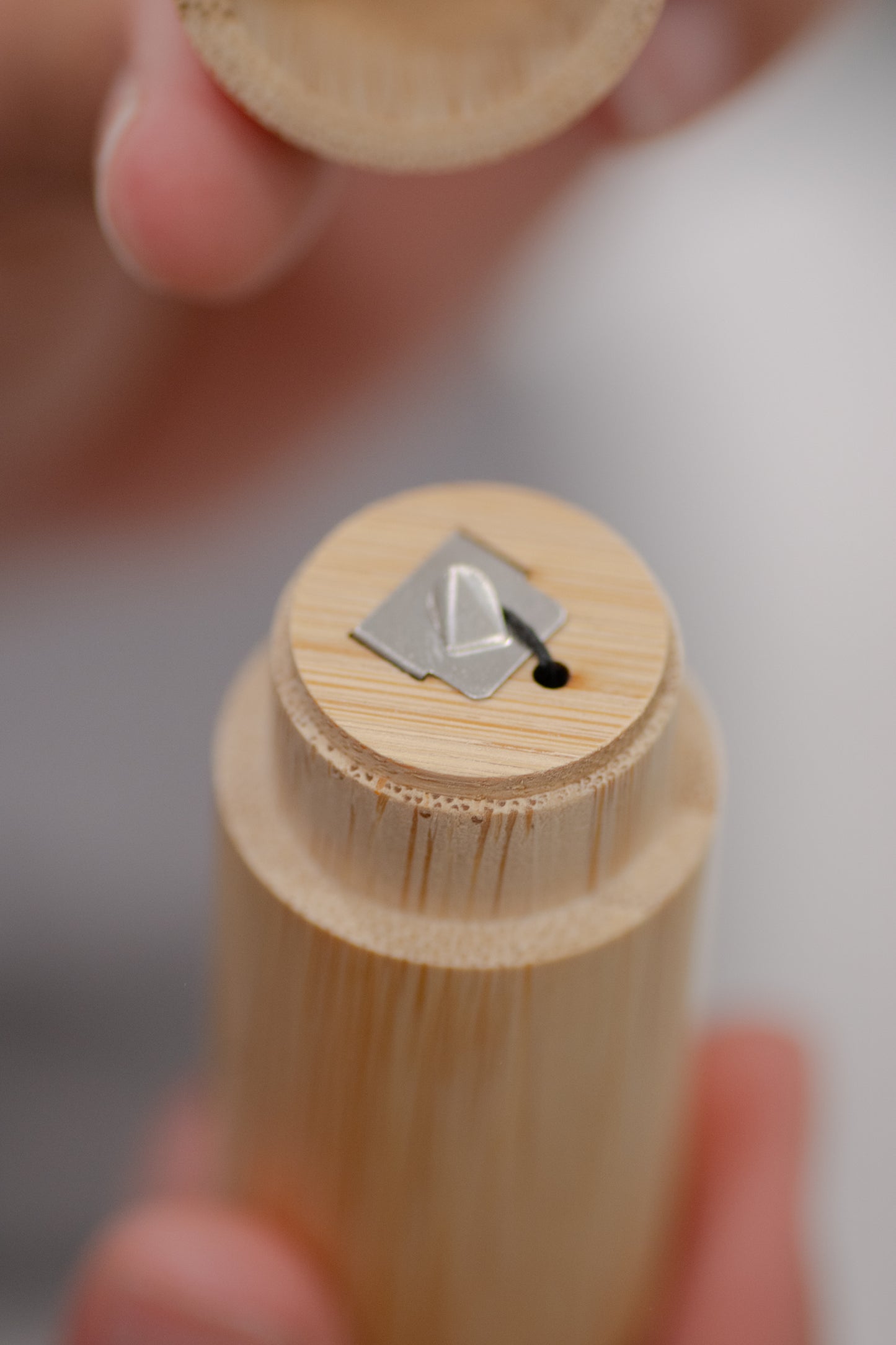 Charcoal Floss - Bamboo Holder - No Tox Life® - NO TOX LIFE