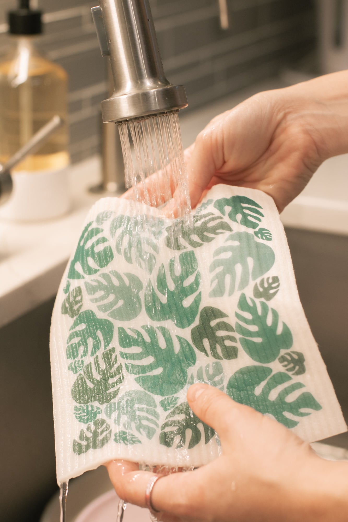 WASHCLOUD® - MONSTERA FLORA - No Tox Life® - NO TOX LIFE