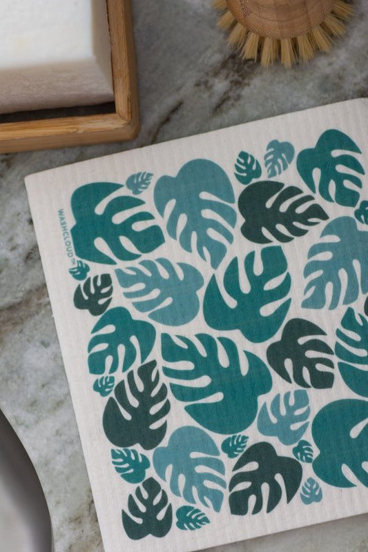 WASHCLOUD® - MONSTERA FLORA - No Tox Life® - NO TOX LIFE