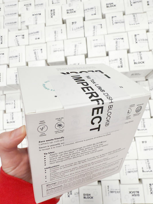 DISH BLOCK® solid dish soap - Imperfect bar(s) - No Tox Life® - NO TOX LIFE