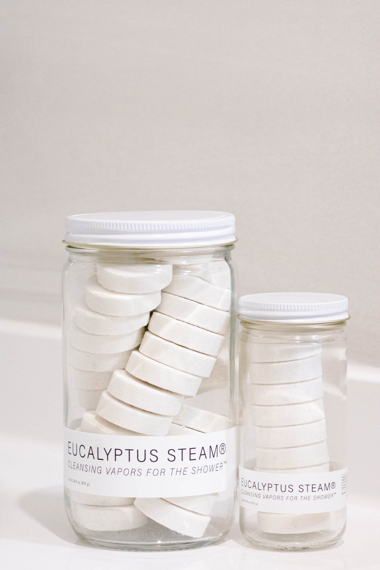 EUCALYPTUS STEAM® Cleansing vapors for the shower® - Bulk Jar - No Tox Life® - NO TOX LIFE
