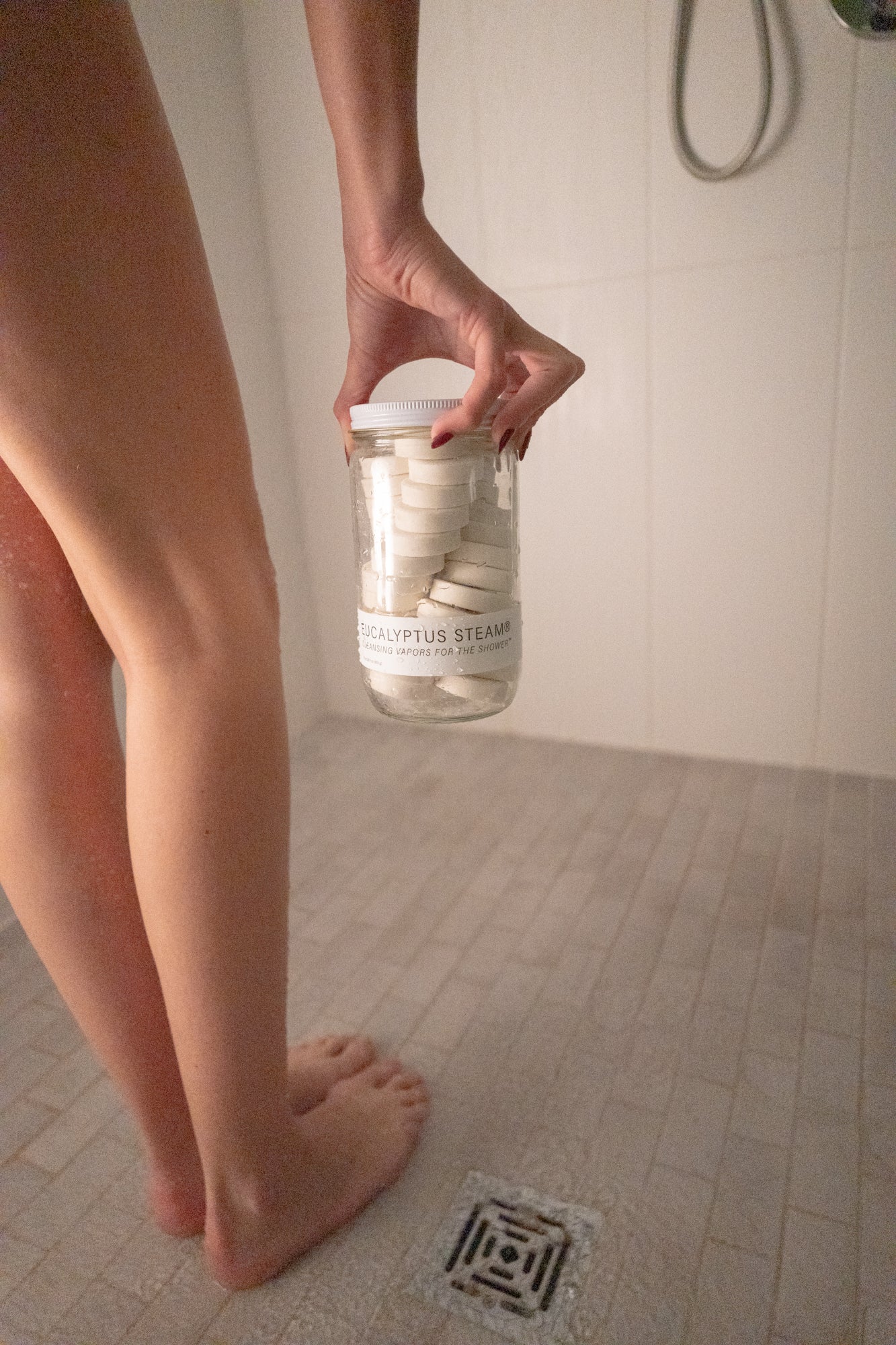 EUCALYPTUS STEAM® Cleansing vapors for the shower® - Bulk Jar - No Tox Life® - NO TOX LIFE