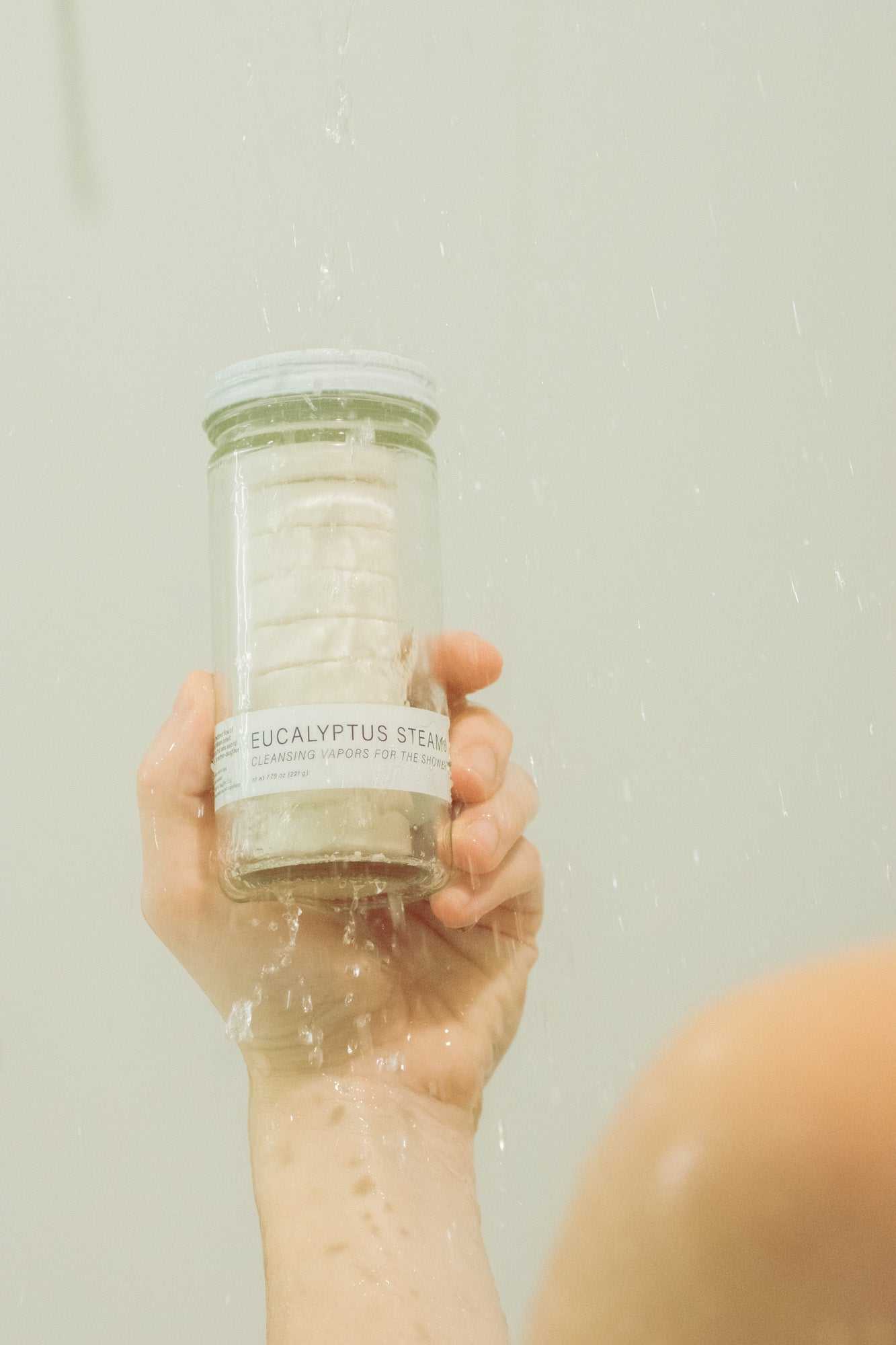EUCALYPTUS STEAM® Cleansing vapors for the shower® - Normal Jar - No Tox Life® - NO TOX LIFE