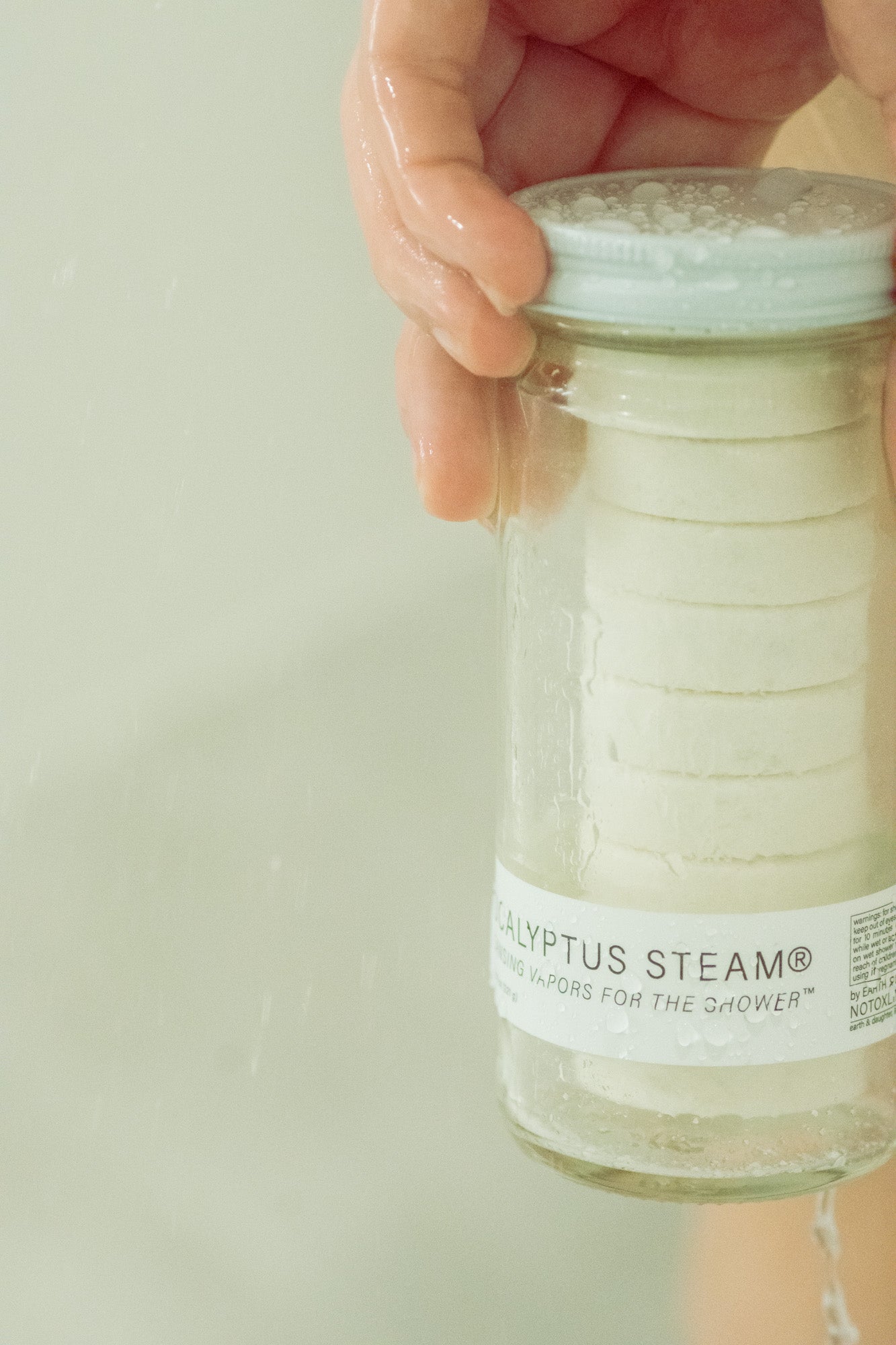 EUCALYPTUS STEAM® Cleansing vapors for the shower® - Normal Jar - No Tox Life® - NO TOX LIFE