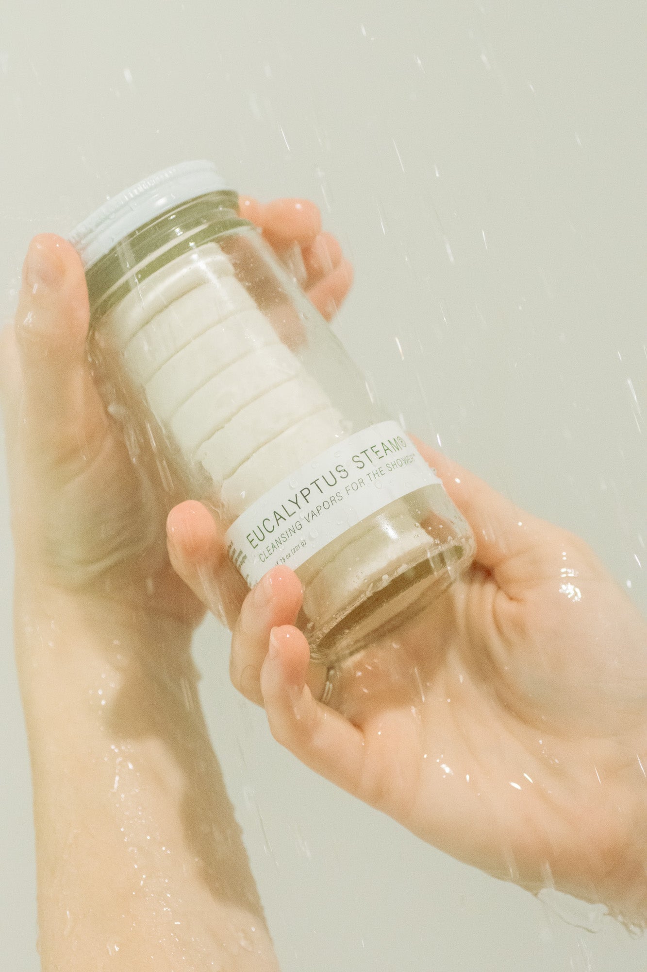 EUCALYPTUS STEAM® Cleansing vapors for the shower® - Normal Jar - No Tox Life® - NO TOX LIFE
