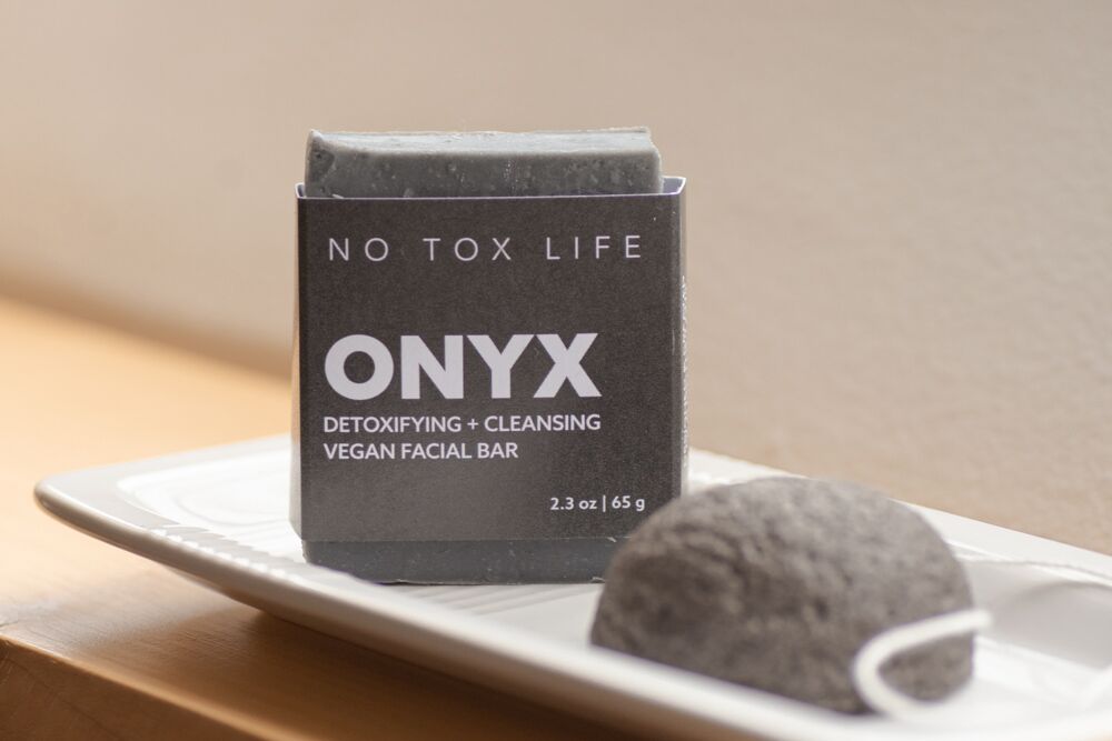 SOLIDSILK® ONYX - Facial Cleansing Bar - No Tox Life® - NO TOX LIFE