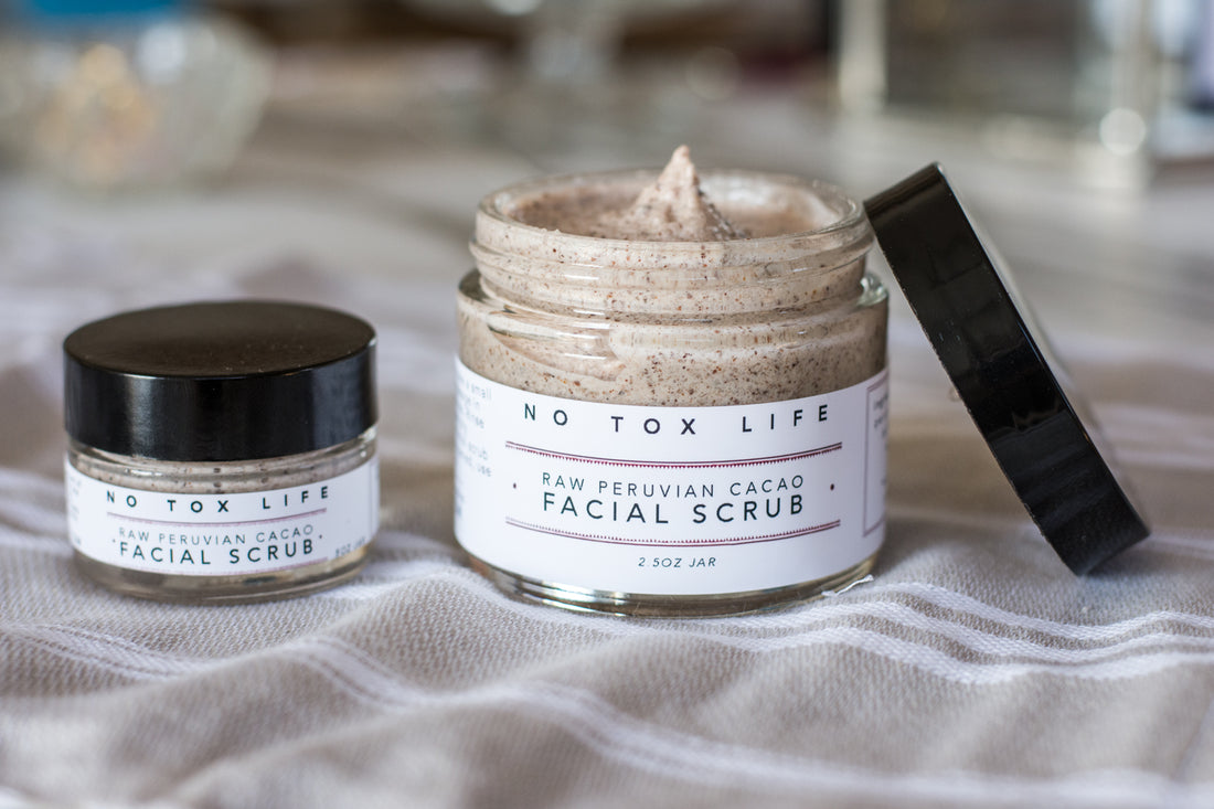 Retired Product - No Tox Life Raw Peruvian Cacao Facial Scrub with MAST Brothers Chocolate
