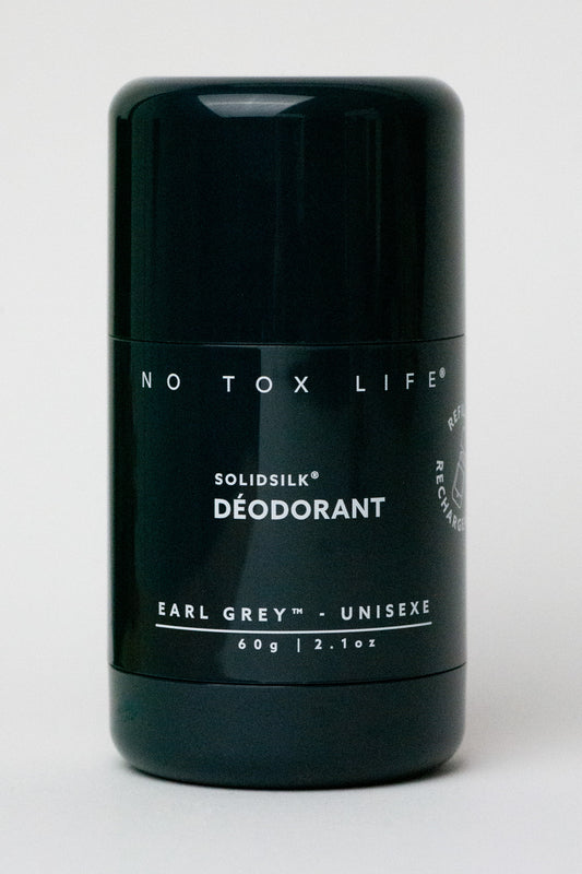 SOLIDSILK® Deodorant (Earl Grey) - Extra Strength - Refillable