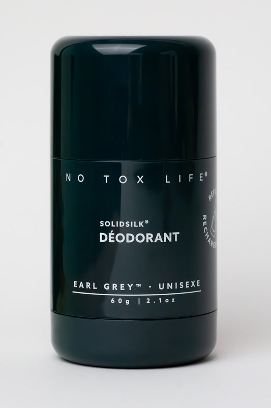 SOLIDSILK® Refillable Deodorant (Earl Grey) - Extra Strength - No Tox Life®