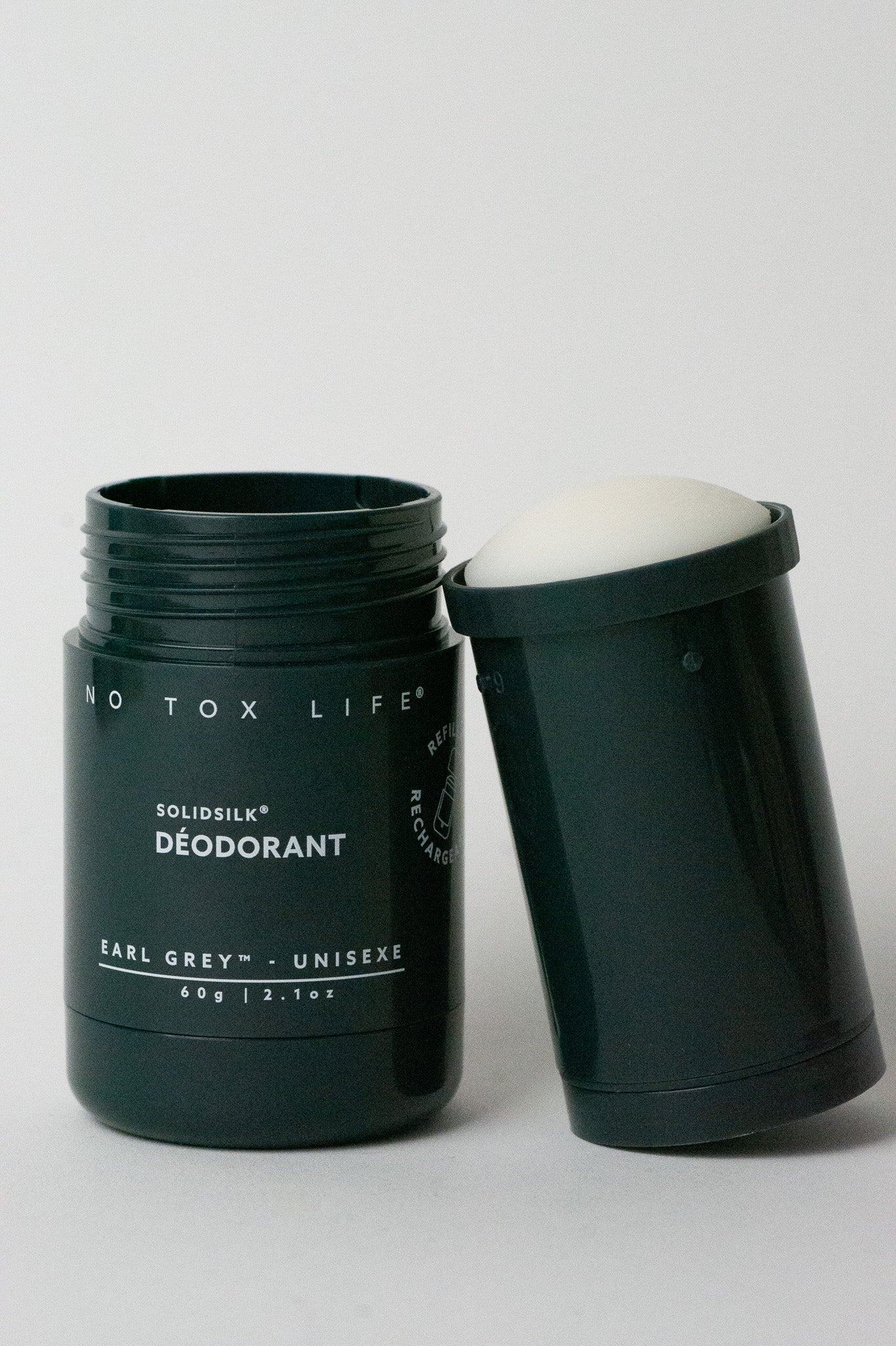 Déodorant SOLIDSILK™ (Earl Grey) - Extra fort - Rechargeable