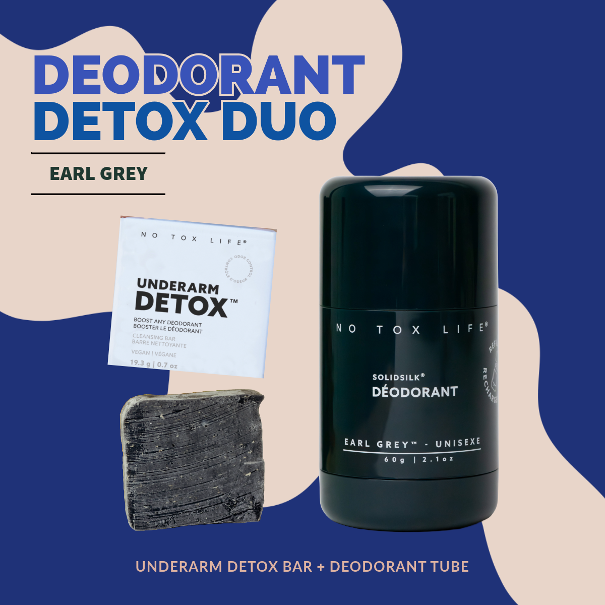 Deodorant Detox Duo (Earl Grey) - No Tox Life®