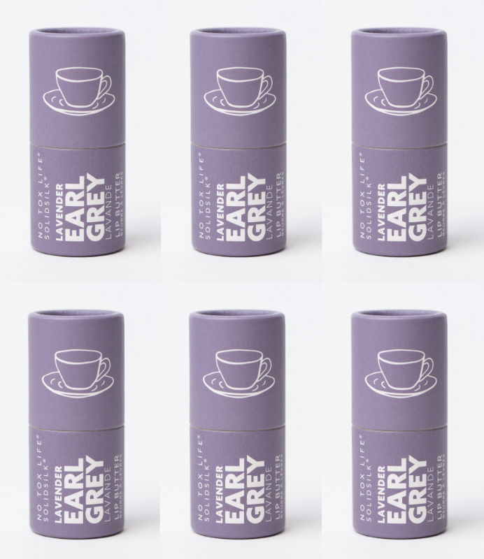 SOLIDSILK® Lip Butter - Lavender Earl Grey - Pack of 6 - No Tox Life®