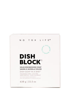 DISH BLOCK® solid dish soap - Huge bar (22.5 oz | 638g) - No Tox Life ...