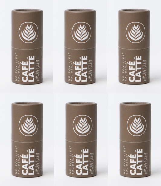 SOLIDSILK® Lip Butter - Café Latté - Pack of 6 - No Tox Life®