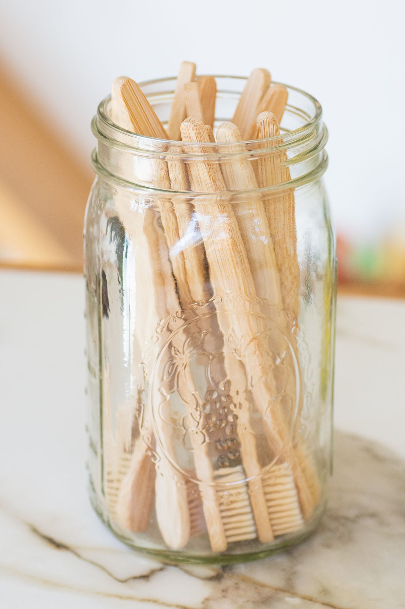 Brosse à Dents en Bambou - Ensemble de Vente Taille Familiale - Paquet de 10