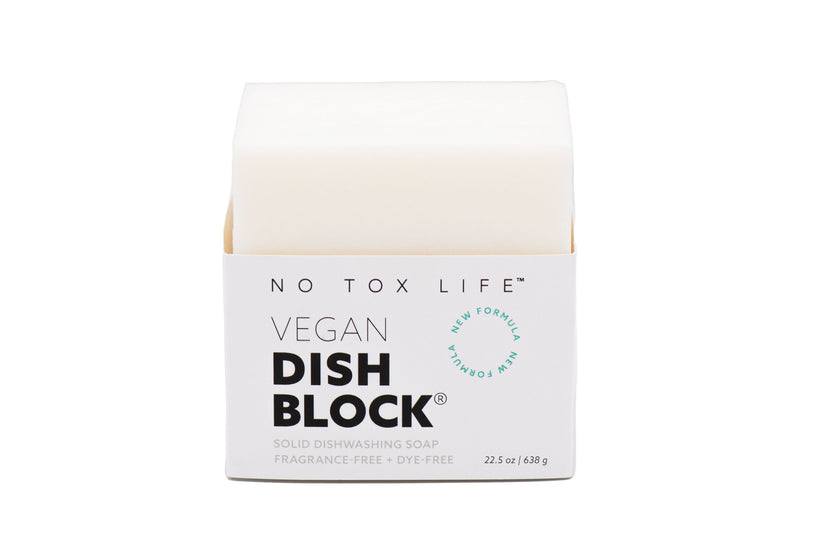 DISH BLOCK® solid dish soap - Huge bar (22.5 oz | 638g) – NO TOX LIFE